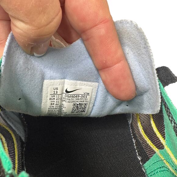 Nike Waffle One Peace and Unity Black Athletic Sneakers Tennis Shoes Mens 13 - Picture 4 of 11